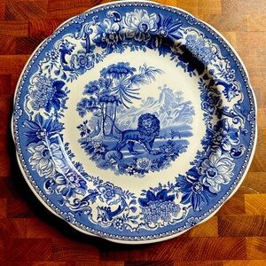 Spode Blue Room Traditions “Aesop’s Fables” Dinner Plate